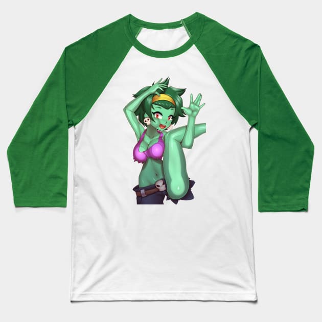 Rottytops on the glass Baseball T-Shirt by Martinuve